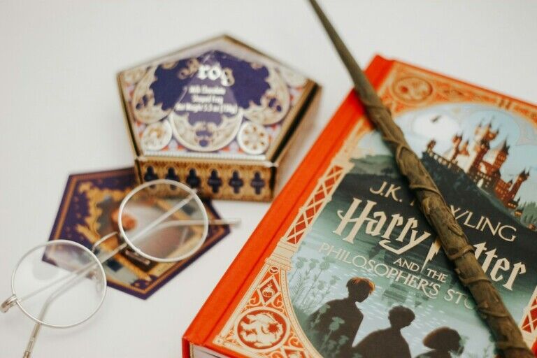 Harry potter book and merch themed entertainment IP