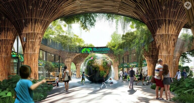 dan pearlman masterplan for Buin Zoo Chile