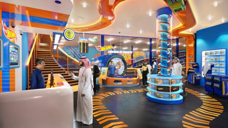 hot wheels e-karting saudi arabia