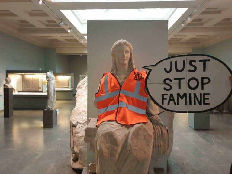 just stop oil british museum