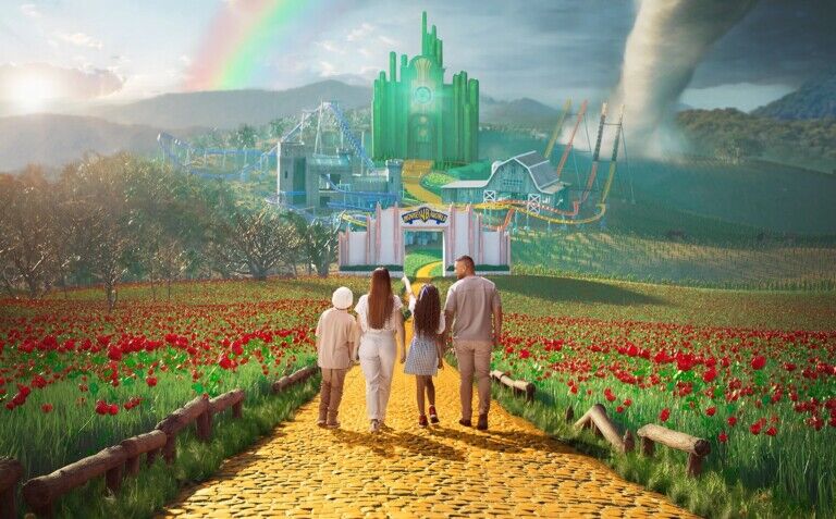 wizard of oz, warner bros movie world