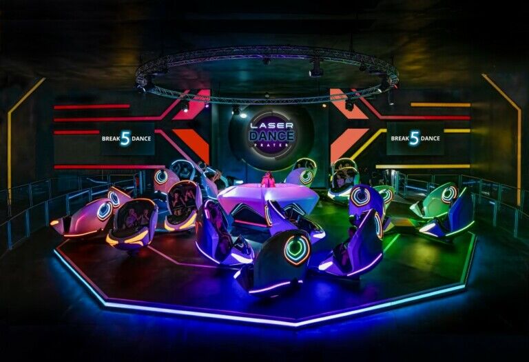 Huss Park Attractions Break Dance 5 Vienna Prater