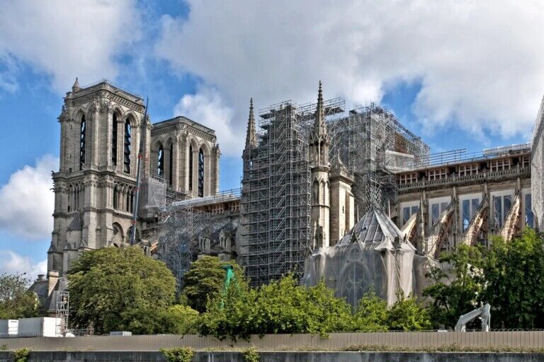 notre dame paris restoration