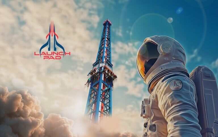 blackpool pleasure beach launch pad