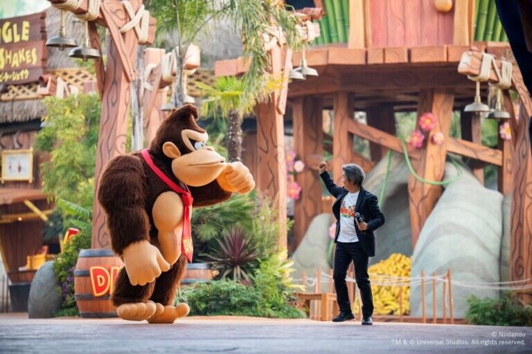 donkey kong country universal studios japan