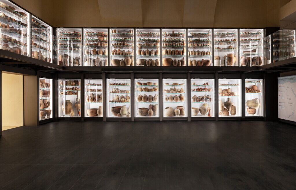 Goppion Technology Vase Gallery at The Egyptian Museum