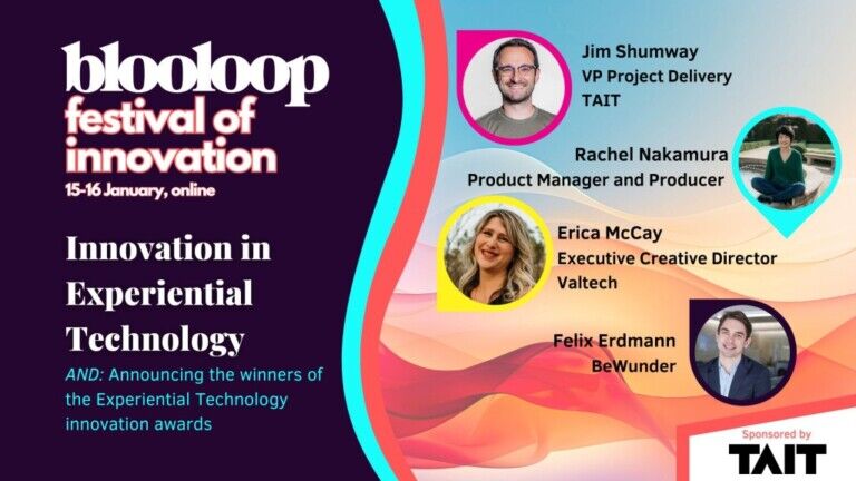 Innovation in Experiential Technology session