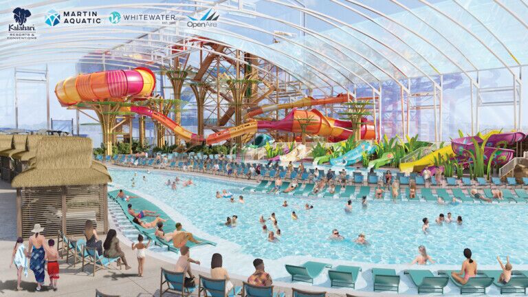 Kalahari water park expansion Interior