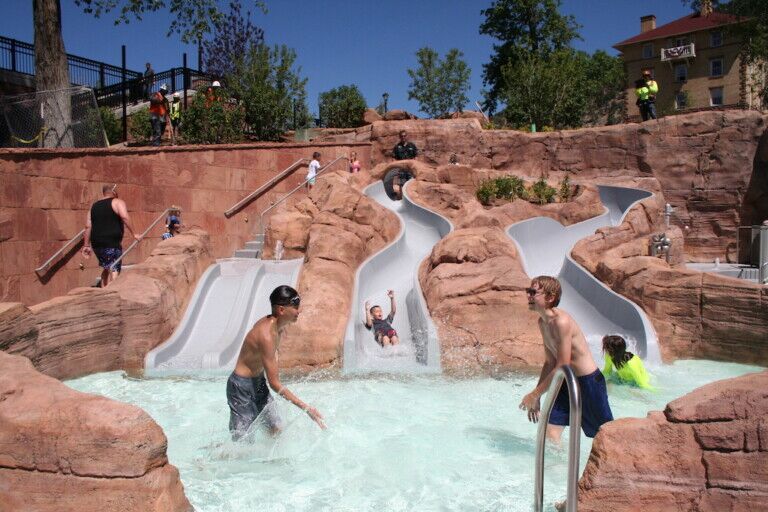 Shoshone Chutes at Glenwood Hot Springs