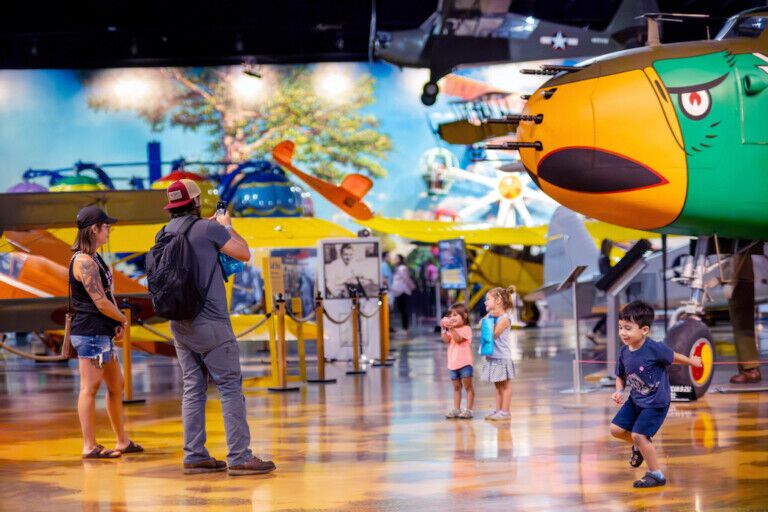Air Zoo active main exhibit hall