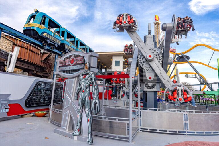 six flags fiesta texas dc universe
