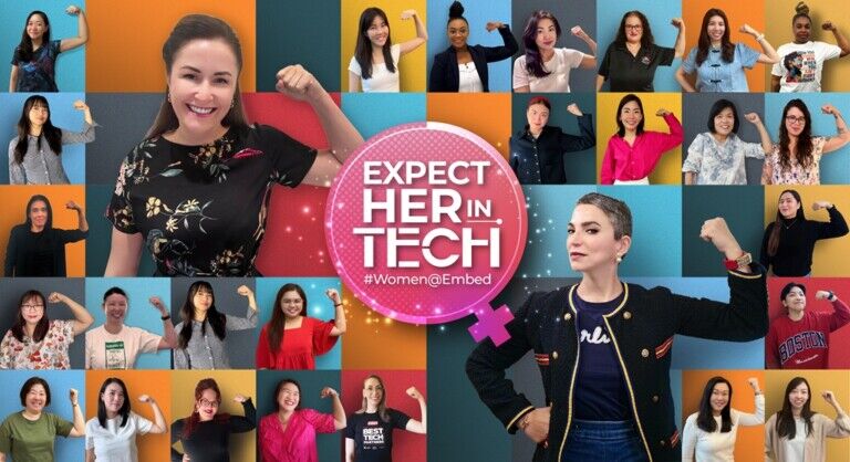 Embed women in tech