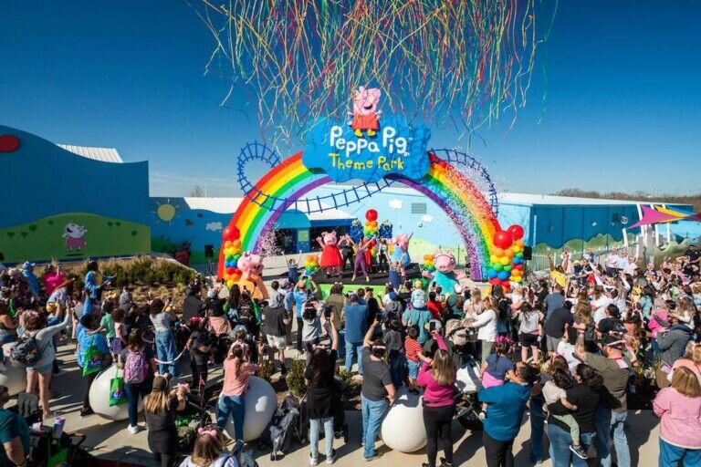 Opening Celebration Peppa Pig Theme Park Texas