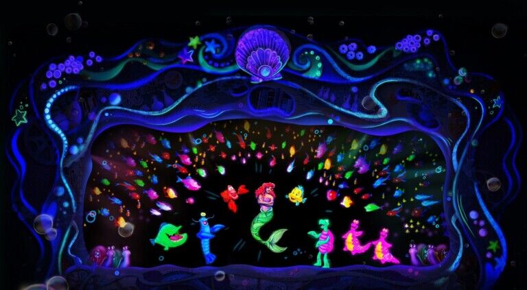disney world little mermaid show