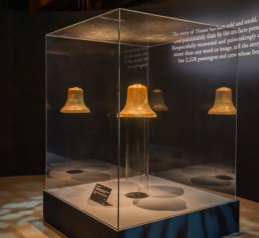 EM Group Titanic exhibition Toronto object