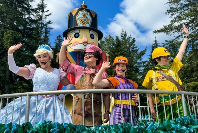 RWS Global Santa's Village characters header