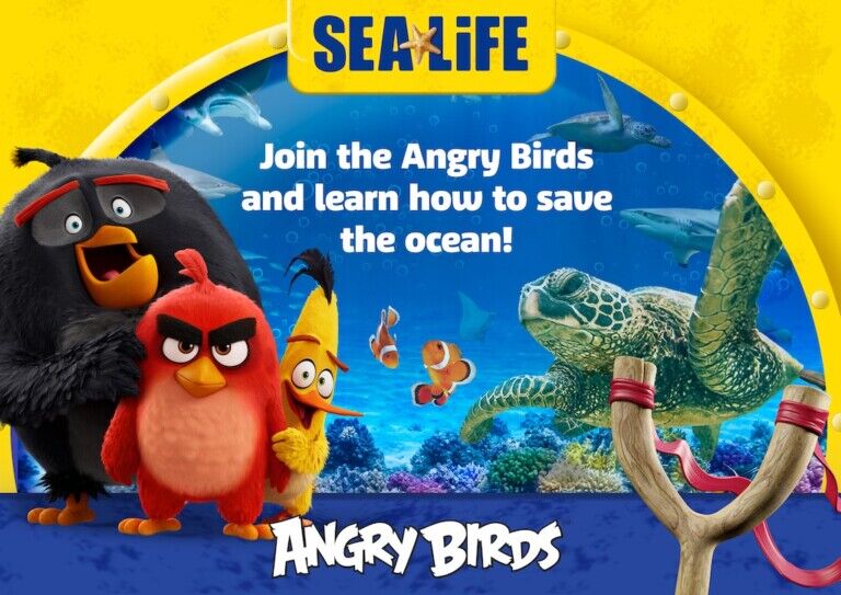 SEALIFE ANGRY BIRDS Rovio