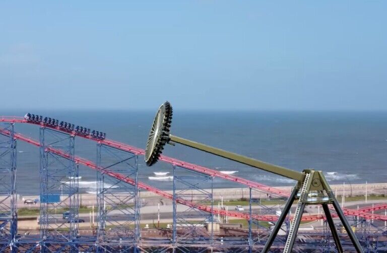 blackpool pleasure beach aviktas