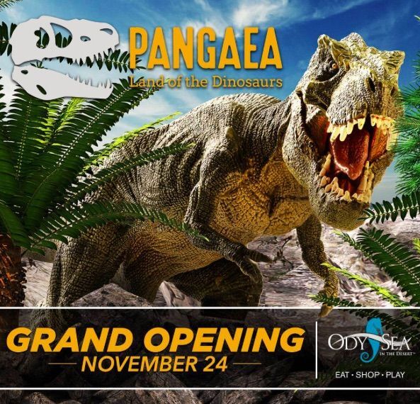 Pangaea Land of the dinosaurs at odysea arizona