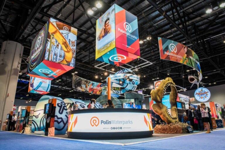 Polin makes a splash at IAAPA Attractions Expo with 4 Brass Ring Awards