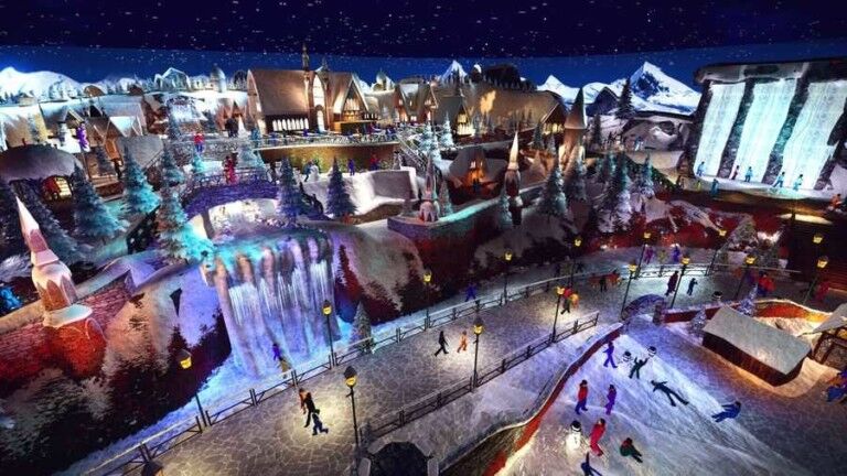 Unlimited Snow Park Mall of Muscat