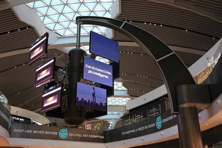 Simtec-ScreenFLITE-Fiumicino-Rome-Airport-9