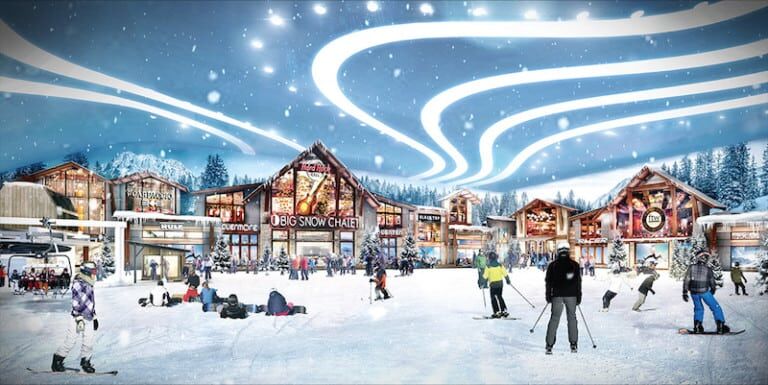american dream big snow chalet design