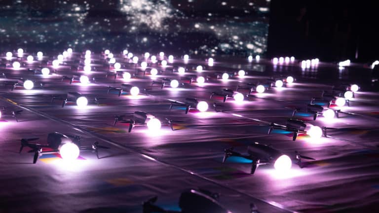 Dronisos record breaking drone show