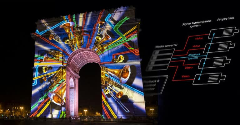 Barco projection mapping