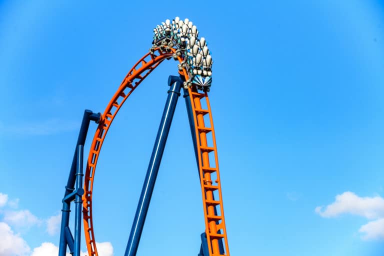 seaworld orlando ice breaker coaster