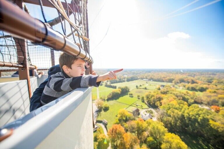 Conner Prairie balloon experience