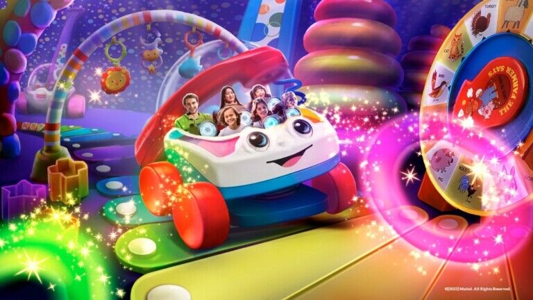 Scruffy Dog Simtec Mattel Dark Ride Concept
