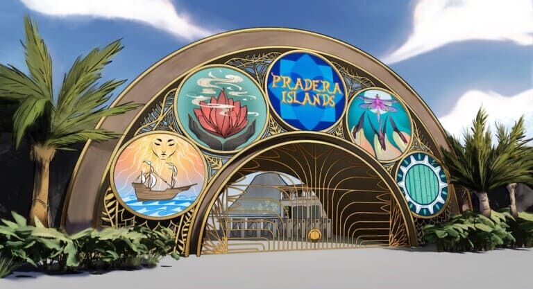 Pradera Islands Design main entrance