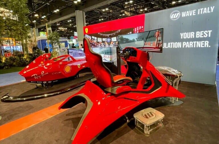 Wave Italy booth IAAPA Expo 2022