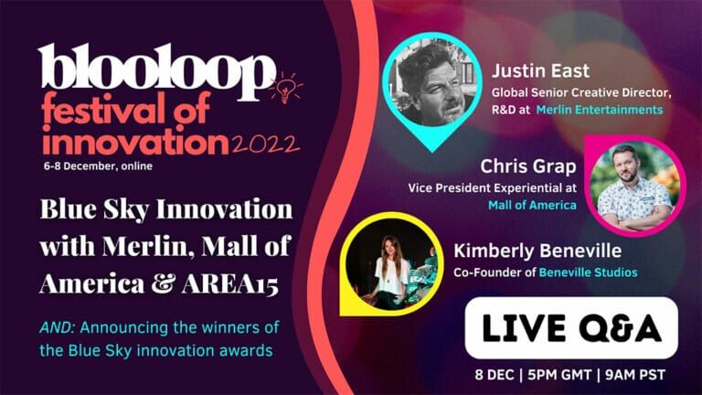 Blue Sky innovation with merlin, mall of america and area15 at the festival of innovation