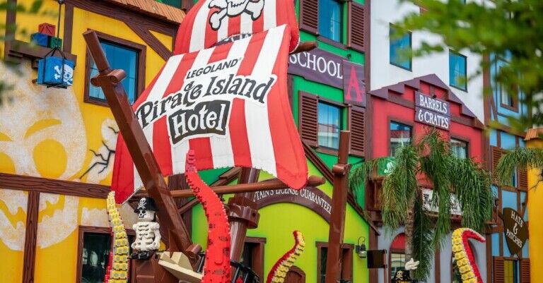 legoland-pirate-island-hotel themed resort design