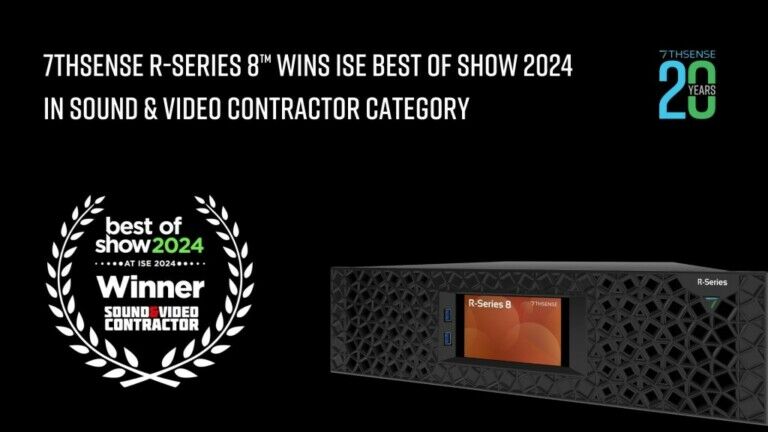 7thSense wins ISE 2024 Best of Show Award