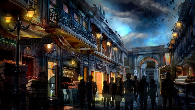 concept art immersive fort Tokyo