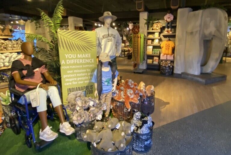 Event Network Indianapolis Zoo partnership extended clothing display