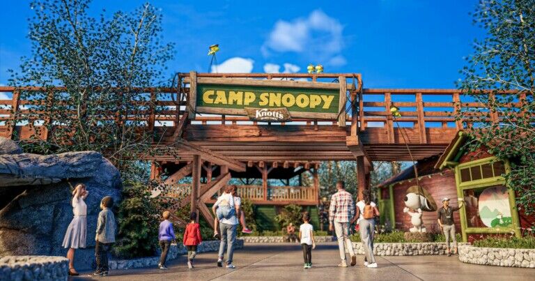 camp snoopy knott's berry farm