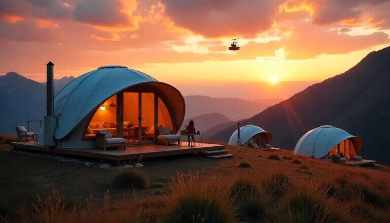 Saudi glamping Warrior Group