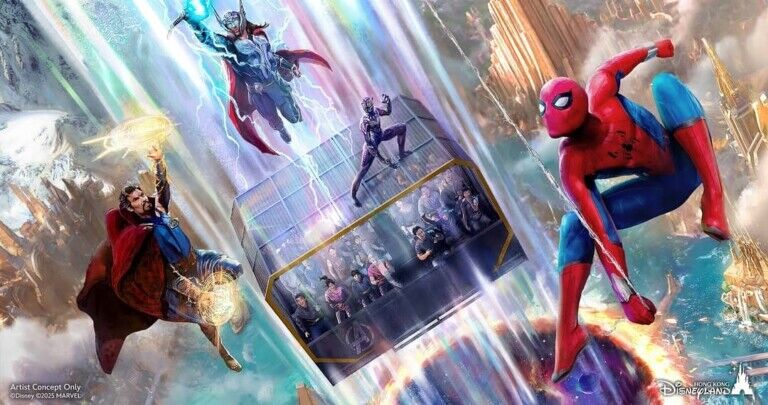 hong kong disneyland new marvel attraction